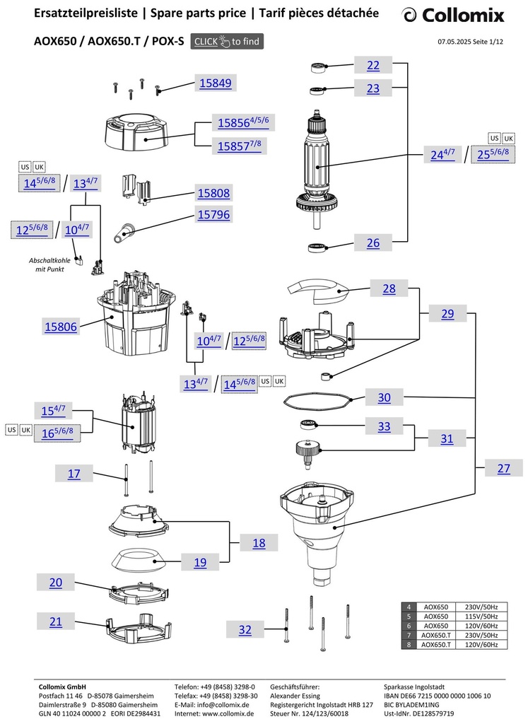 Exploded view