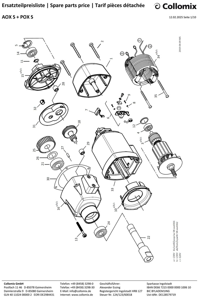 Exploded view