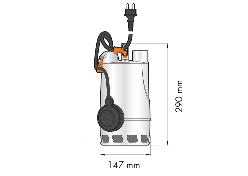  DOMPELPOMP F1/50 M VORTEX AUT (230 V)