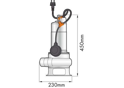 CITYPUMPS DOMPELPOMP RANGER ST AUT (230V)