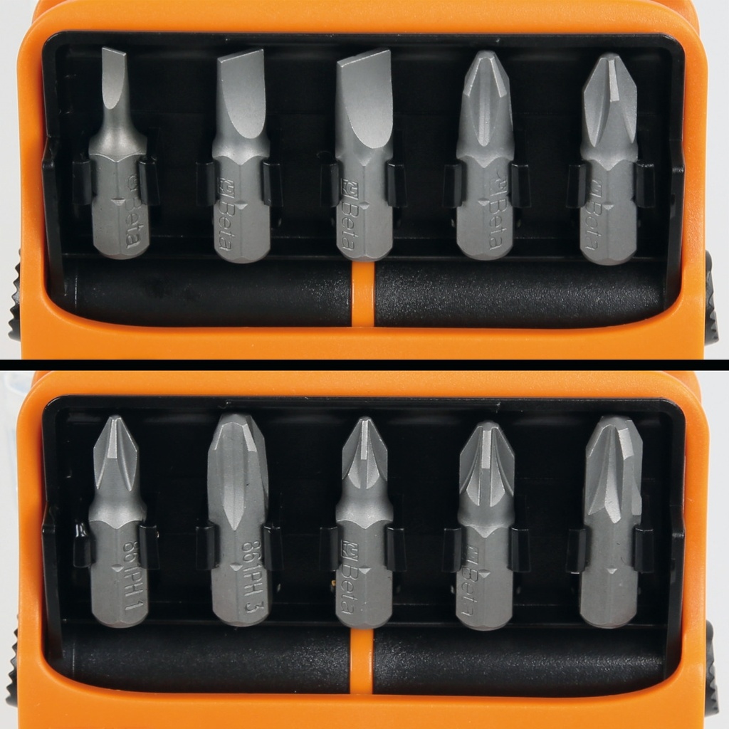 Beta 861MIX/A10 - set van 10 bits met magnetische bithouder, in houder van zakformaat - Afbeelding 3