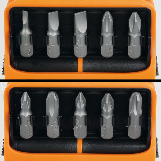 Beta 861MIX/A10 - set van 10 bits met magnetische bithouder, in houder van zakformaat - Afbeelding 3
