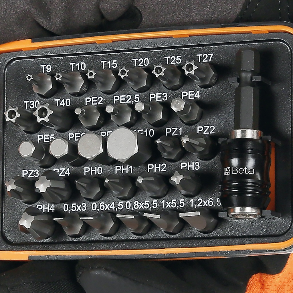Beta 861MIX/A31 - 30-delig set bits met magnetische snelwisselhouder, in box van zakformaat - Afbeelding 2