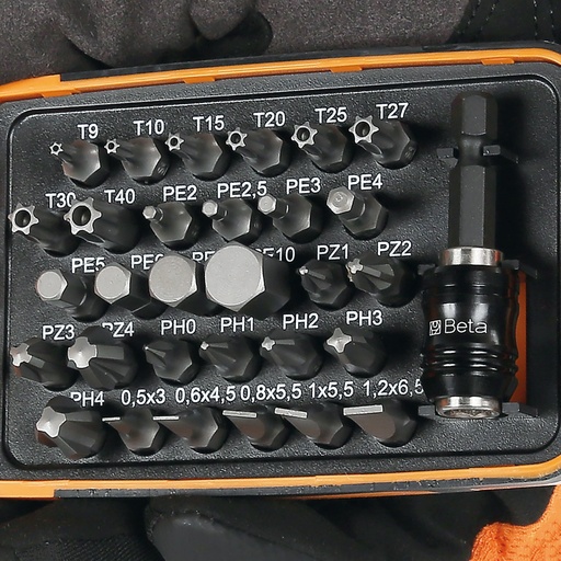 Beta 861MIX/A31 - 30-delig set bits met magnetische snelwisselhouder, in box van zakformaat - Afbeelding 2