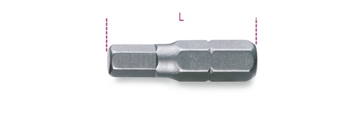 Maattekening Beta 861PE Bits voor inbusschroeven
