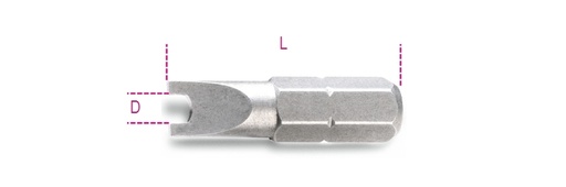 Maattekening Beta 861SP Bits voor Spanner schroeven