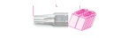 Maattekening Beta 861TX/C Bits voor Torx schroeven