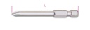 Maattekening Beta 862PH/L Bits voor Phillips kruiskopschroeven, lange uitvoering