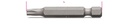 Maattekening Beta 862TX Bits voor Torx schroeven