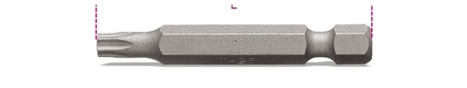 Maattekening Beta 862TX Bits voor Torx schroeven