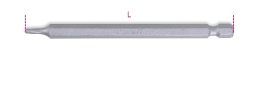 Maattekening Beta 862TX-XL Bits voor Torx schroeven, lange uitvoering