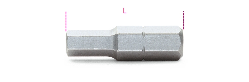 Maattekening Beta 866PE Bits voor inbusschroeven