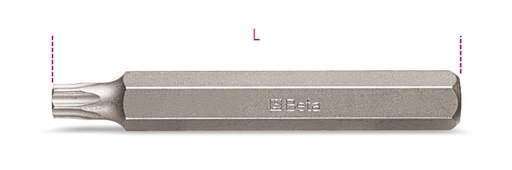 Maattekening Beta 867TX/L Bits voor Torx schroeven