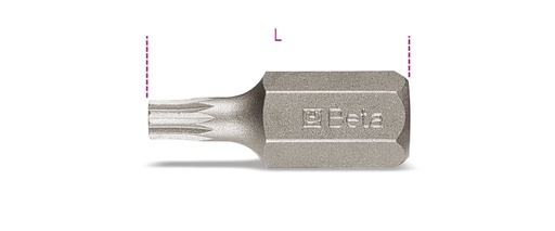 Maattekening Beta 867XZN Bits voor XZN schroeven
