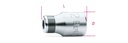 Maattekening Beta 895 Bithouderdop voor bits 861-862-866