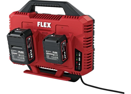 FLEX CA SP 2x 12/18 | Dubbele snellader 12/18 V - afbeelding 2