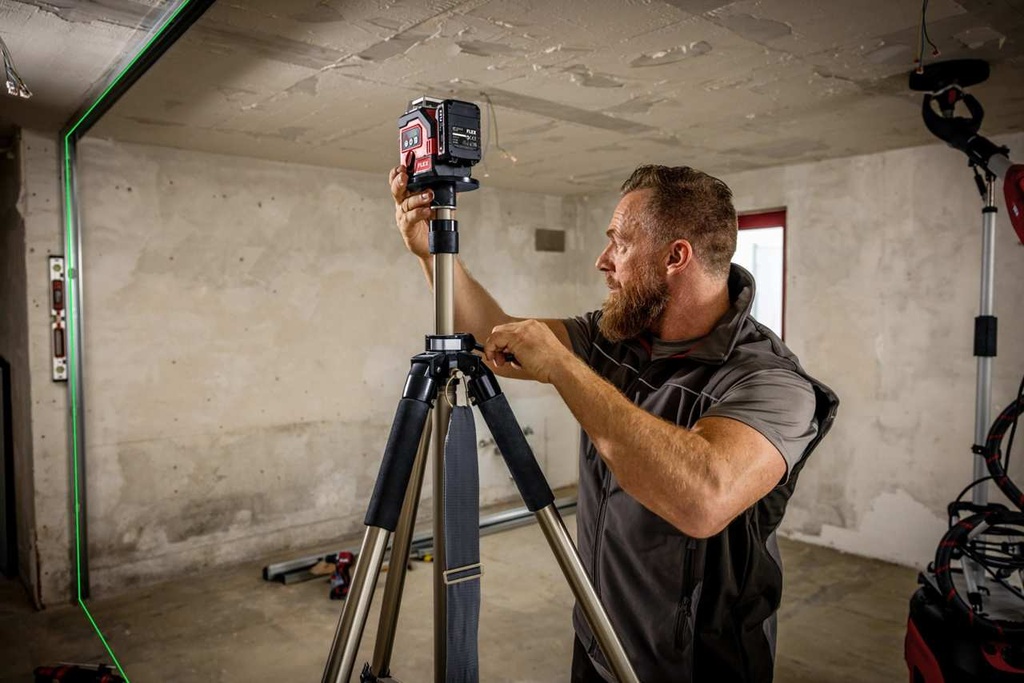 FLEX ALC 3/360-G/R 12 Set + LKS 65-170 F1/4 | 360°-acculijnlaser + statief - afbeelding 3