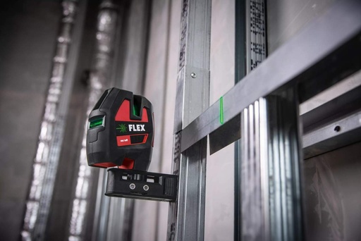 FLEX ALC 3/1-G/R | Zelfnivellerende kruislijnlaser met ontvangermodus - afbeelding 2