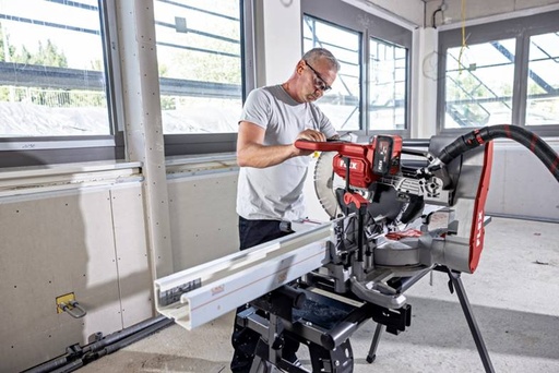 FLEX SMS 305 18-EC + P-Set 18-88 XT CA2 + WB 110-260 | Accu-afkort-trekzaag 18 V met onderstel - afbeelding 2