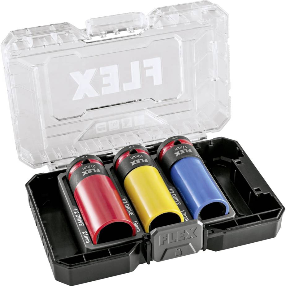 FLEX IPS D17-21 1/2“ Set | Slagdoppenset - afbeelding 2
