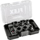 FLEX IPS D10-19 1/2" Set | Slagdoppenset - afbeelding 2