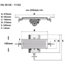 Huvema 11122 · 4 · HU 30 GC-4 Topline