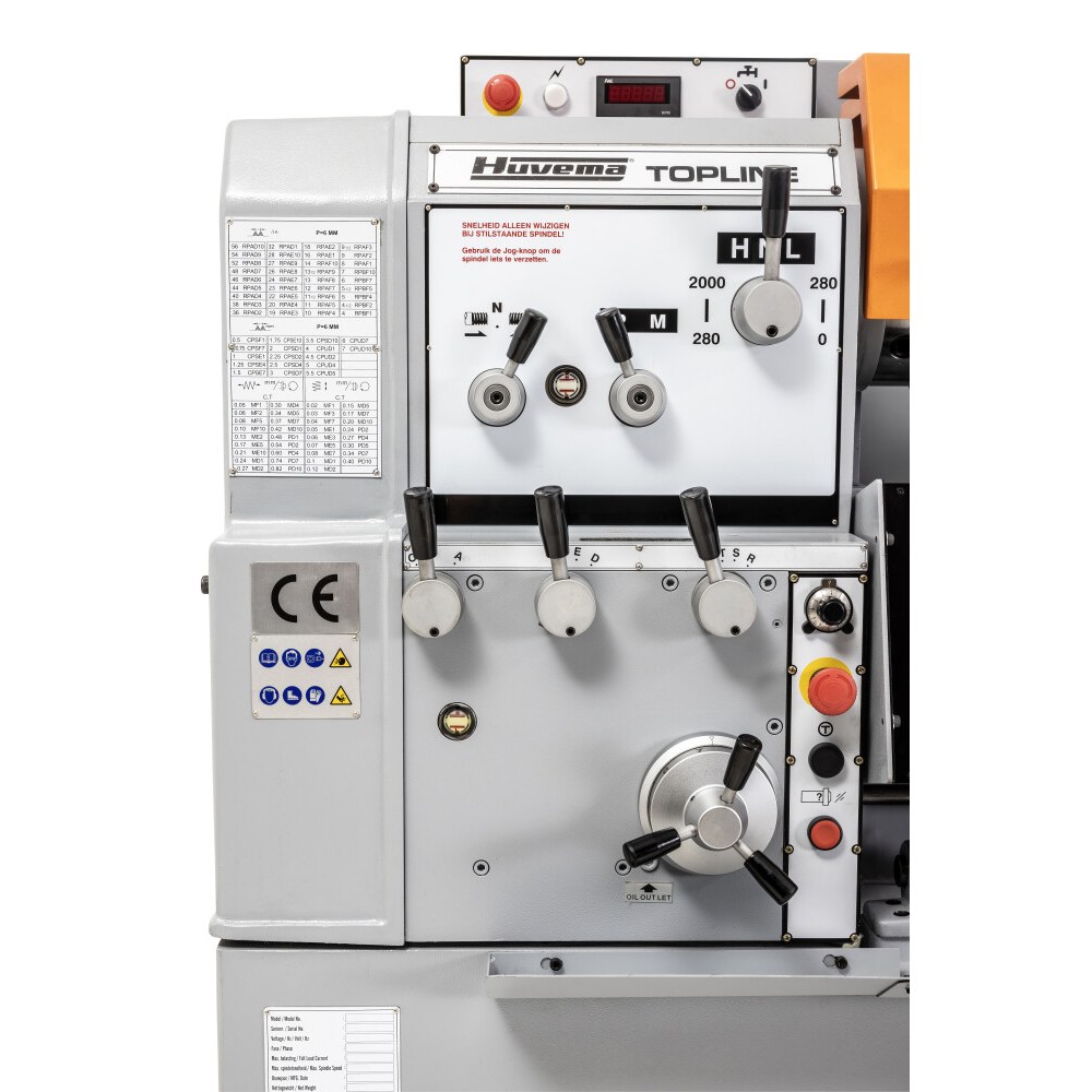 Huvema 30627 · 6 · HU 480x2200 VAC Topline DRO
