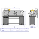 Huvema 30619 · 26 · HU 360x750-4 Topline DRO