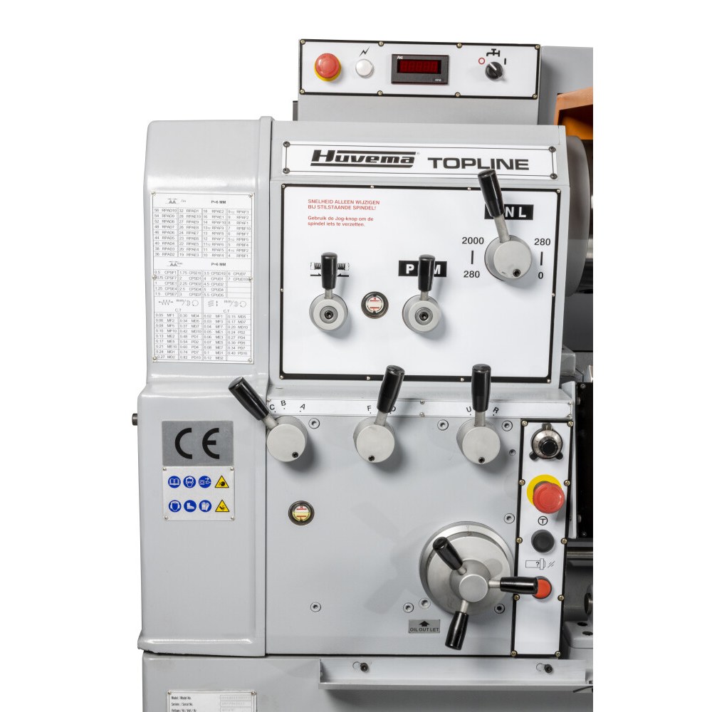 Huvema 30670 · 8 · HU 430x1000-4 VAC Topline DRO