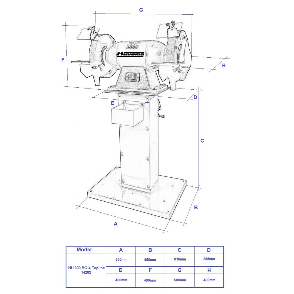 Huvema 14282 · 4 · HU 300 BG-4 Topline