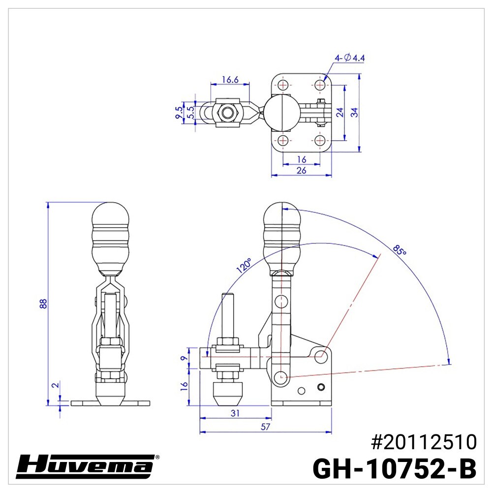 Huvema 20112510 · 9 · GH-10752-B