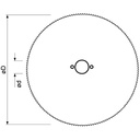 Huvema 13151032 · 1 · CZA-P 400x50x3.8 Z120 ALU