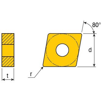 Huvema 5520537 · 1 · CNMG 120404 FC TT9225