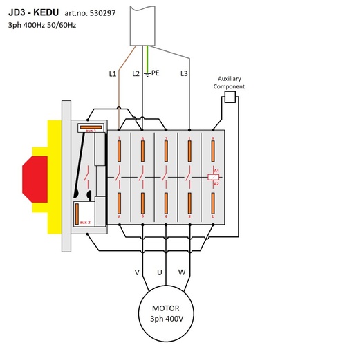Huvema 530297 · 1 · SKR HU 200 BG(S/B/A)-230 BGS 400V