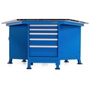 Huvema K3840-RVS · 3 · BL 1830x1585x900 WB MP RVS