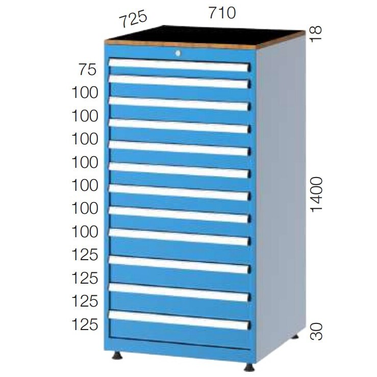 Huvema K7401 · 6 · BL 12D 710x725x1400 C