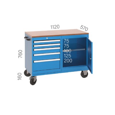 Huvema K8023 · 7 · BL 1C, 5D 1120x570x915