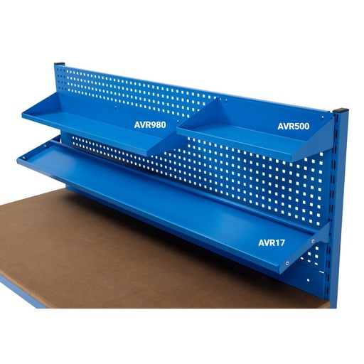 Huvema KAVR17 · 1 · PLASTIC BIN SHELF 1700MM LONG