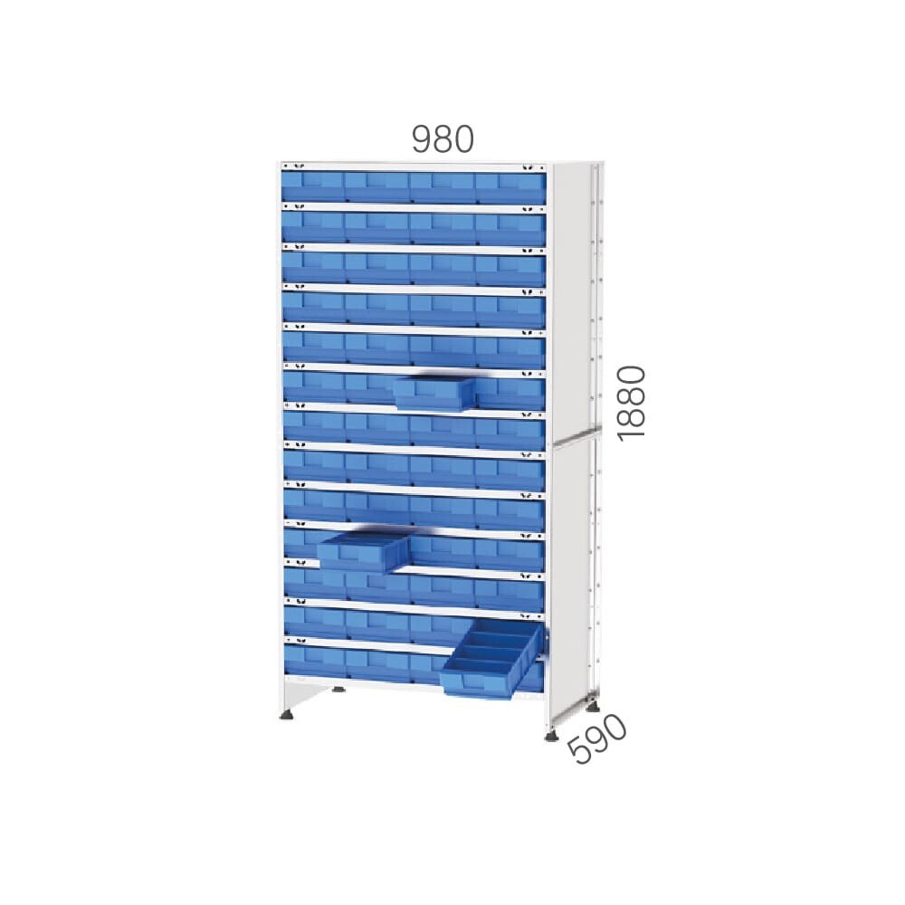 Huvema K592-619 · 2 · BL 980x590x1880 IC