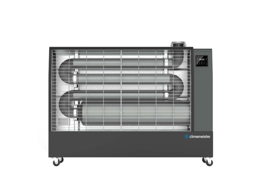 CLIMAMEISTER MOBIEL INFRAROOD DIESEL VERWARMER + INGEBOUWDE THERMOSTAAT SH 29 K