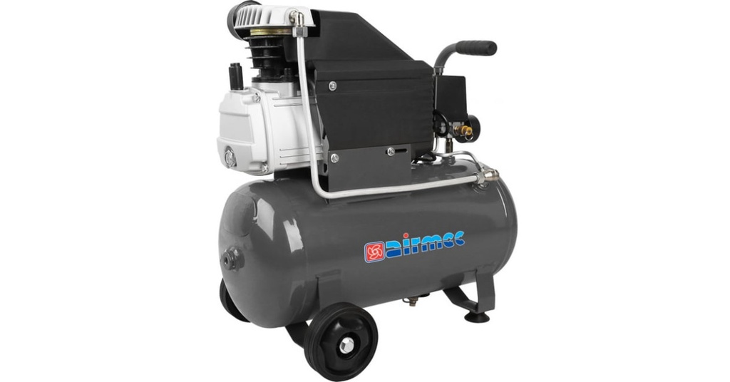 Airmec KA 25200 zuigercompressor 230 V, 25 L, 8 bar