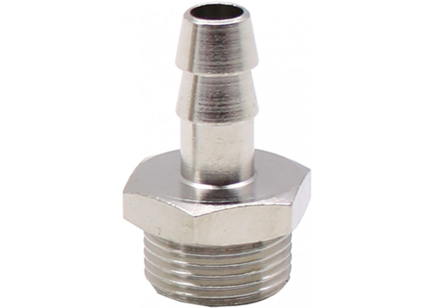 GAV slangpilaar 8 mm, 3/8" buitendraad, messing verzinkt