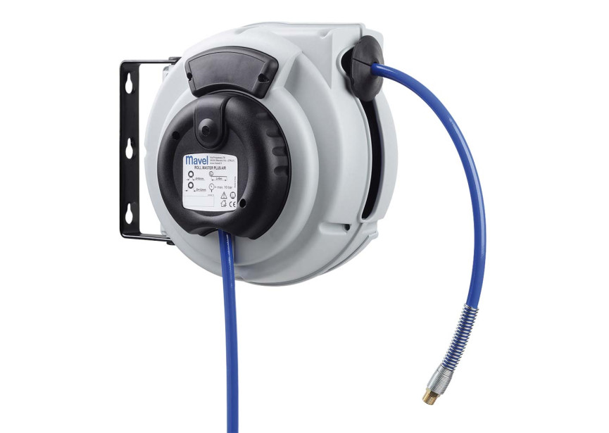 Mavel muurhaspel Roll Master Plus Air, PU-slang 8 mm, 9 m, 10 bar