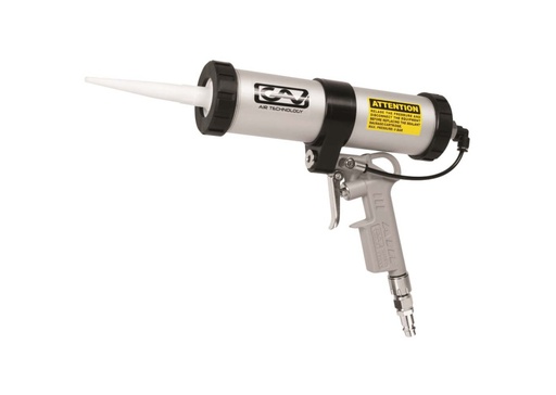 GAV pneumatisch siliconepistool met luchtregeling, voor patronen 310 ml
