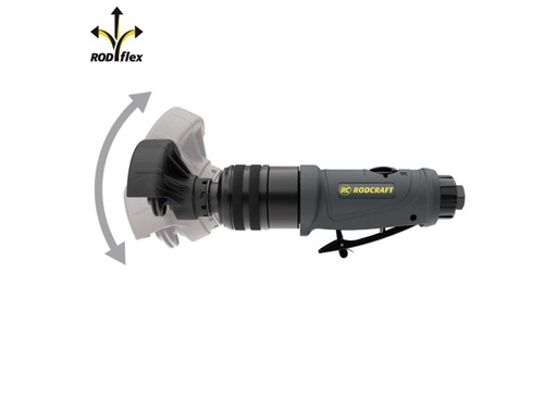 [8951000447] Rodcraft RC7199 | Pneumatische Hoekslijpmachine | Flexibele Kop 75mm