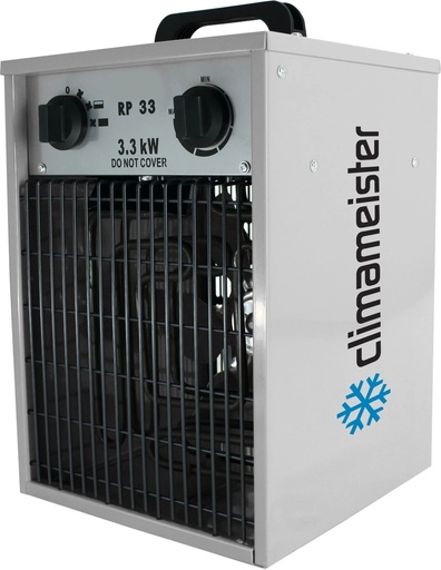 Climameister RP 33 elektrische heater, 1,65–3,3 kW, 230 V