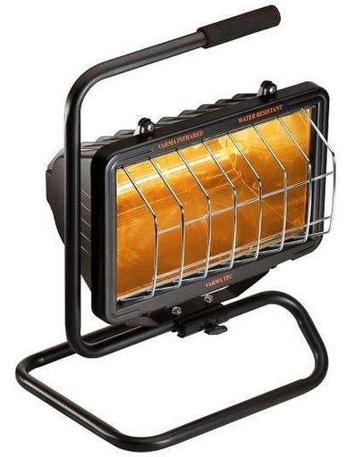 Varma Tec Eco WRG/7 infraroodheater met mobiele standaard, 1,3 kW, 230 V