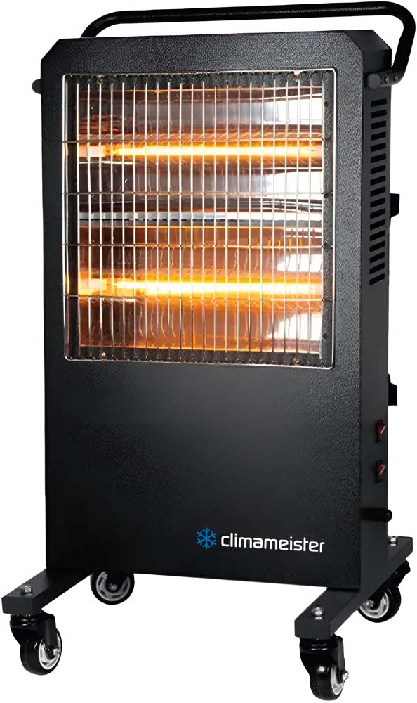 Climameister IC 09 infraroodheater met mobiele standaard, 1,5–3 kW, 230 V