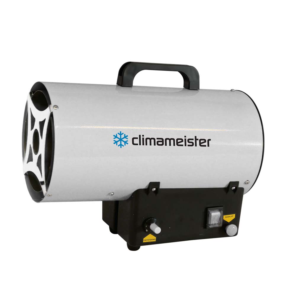 Climameister KD 15 M propaanheater met gasslangset, 17,5 kW