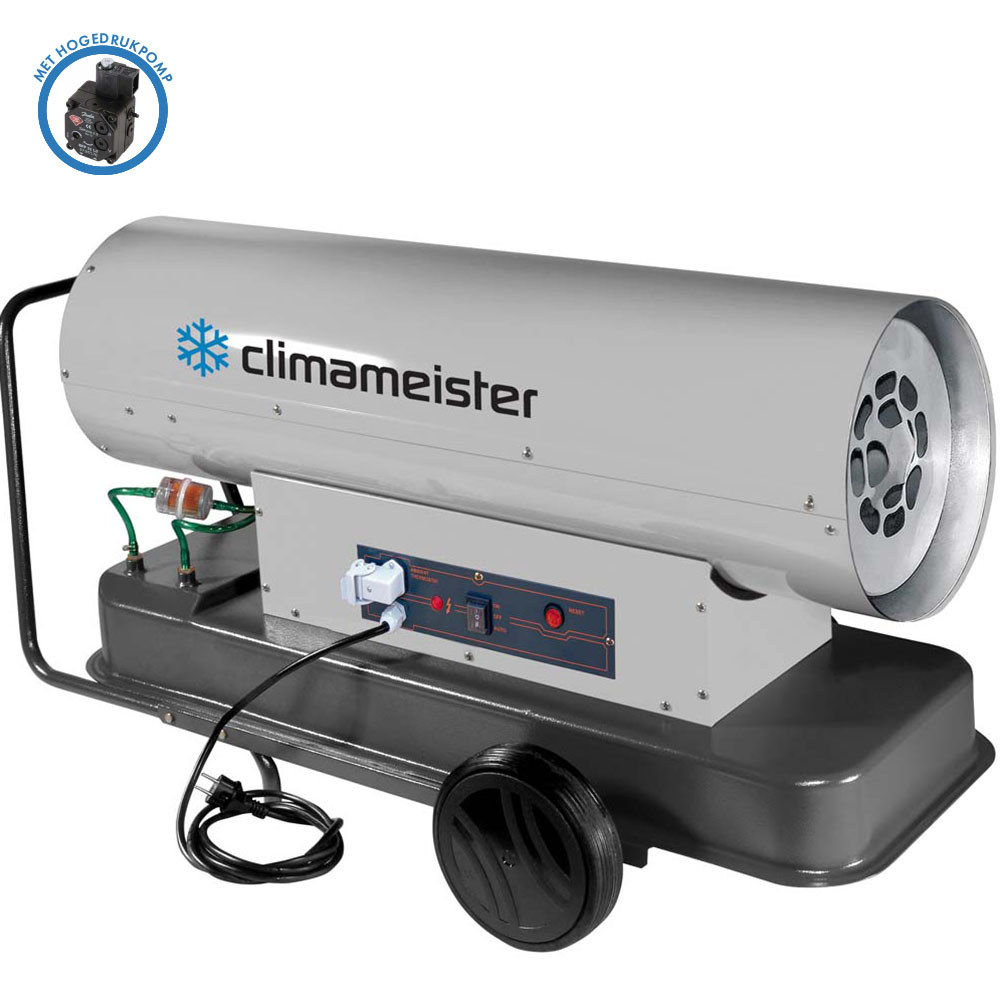 Climameister DM 50 PX dieselheater, direct gestookt, 50 kW